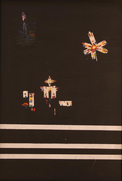 Mexican Night (1969) | Oil on Canvas | 73 x 50 cm