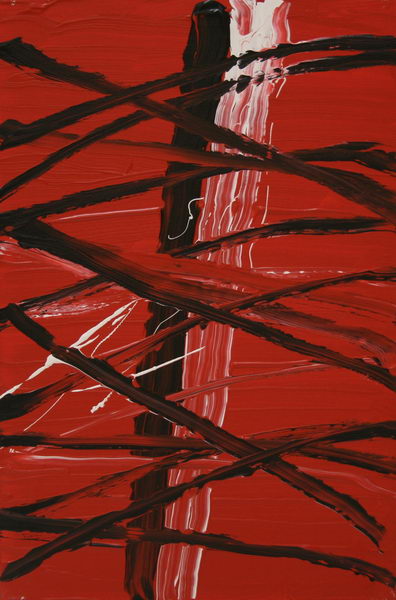 Memories of 9/11 Nr. II. (2008) | Acryl on Canvas | 60 x 40 cm